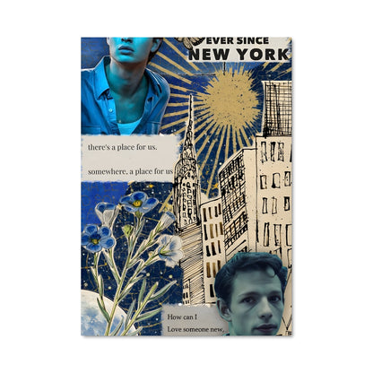 Poster Dans les Rues de New York