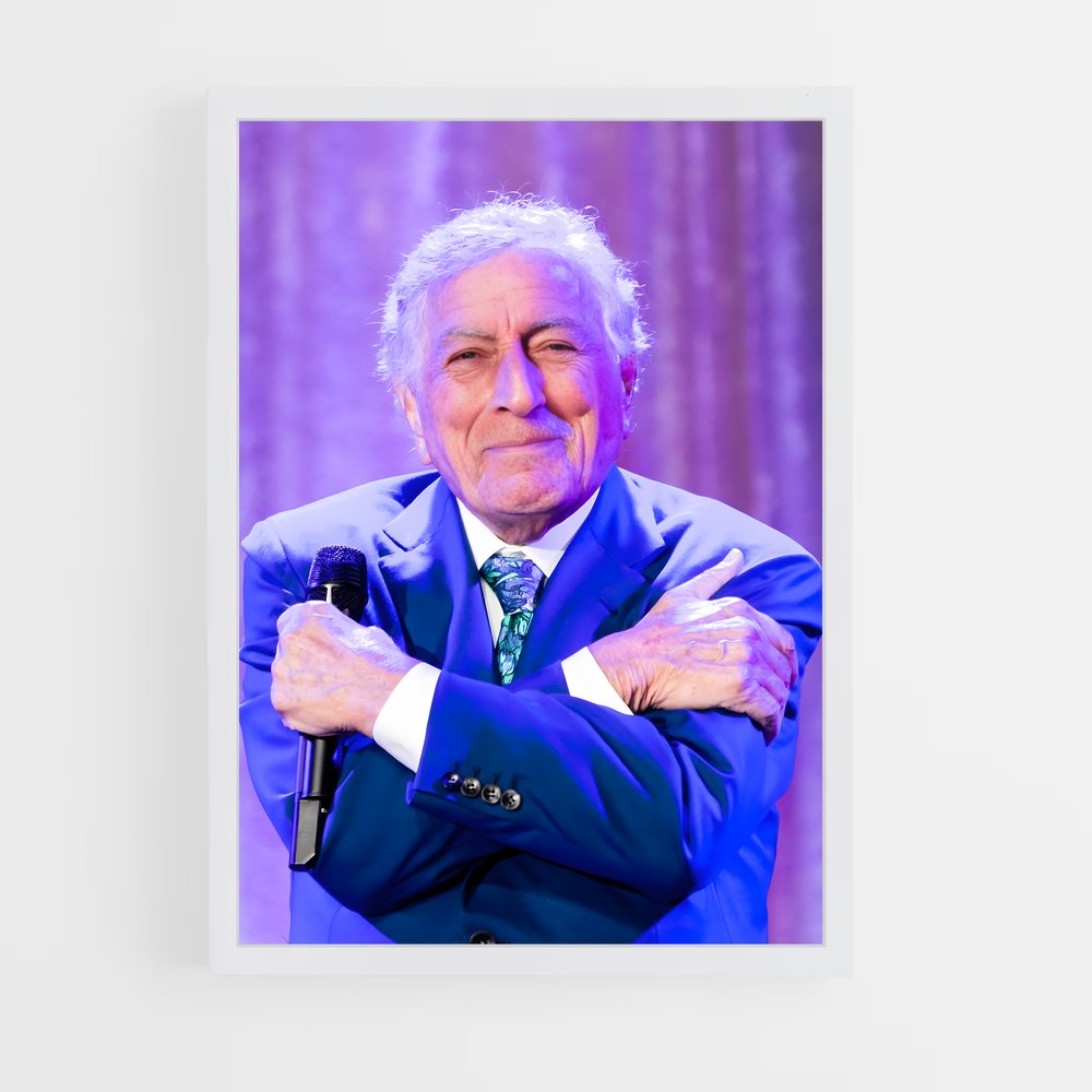ap-tony bennett-3 cadre Blanc