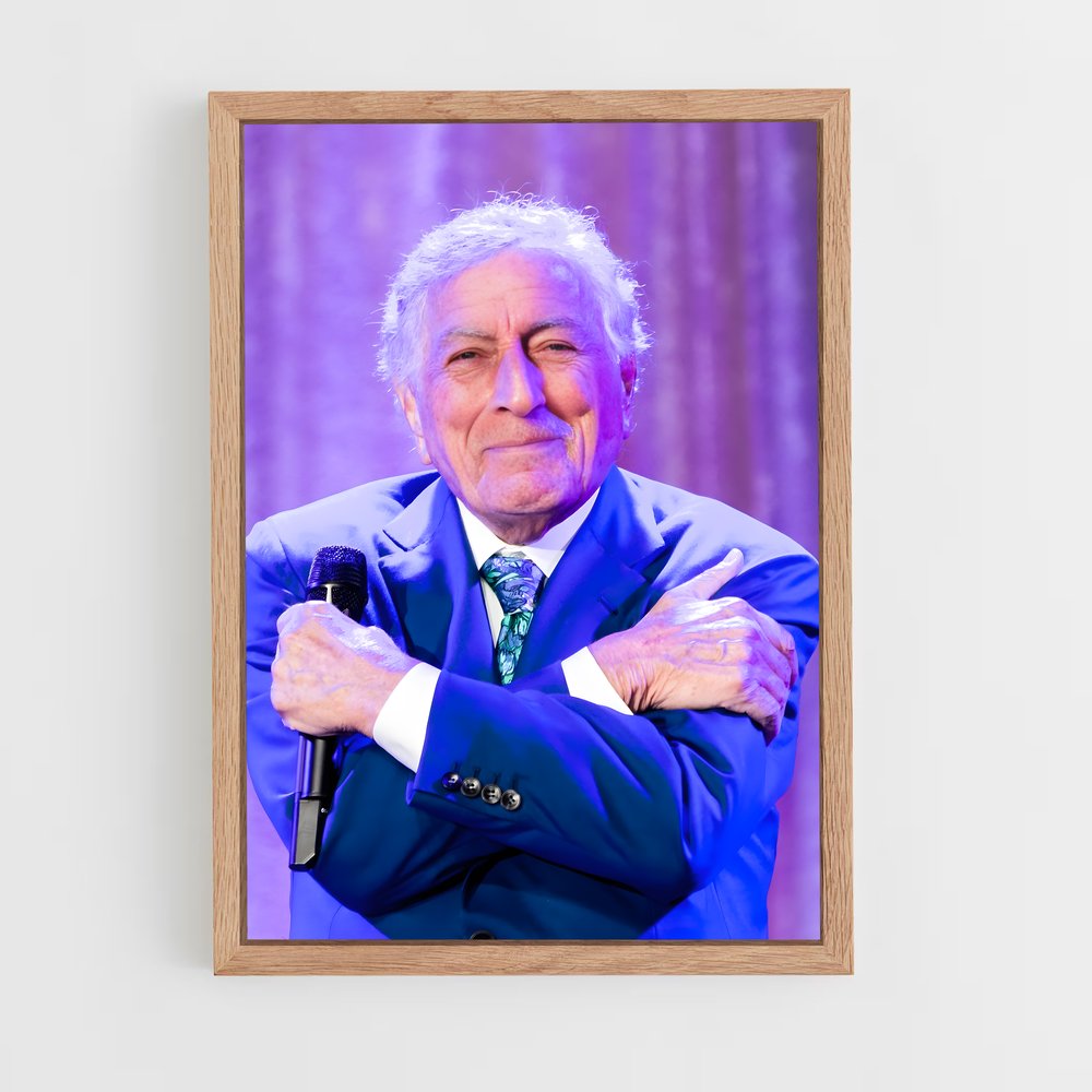 ap-tony bennett-3 cadre Bois clair