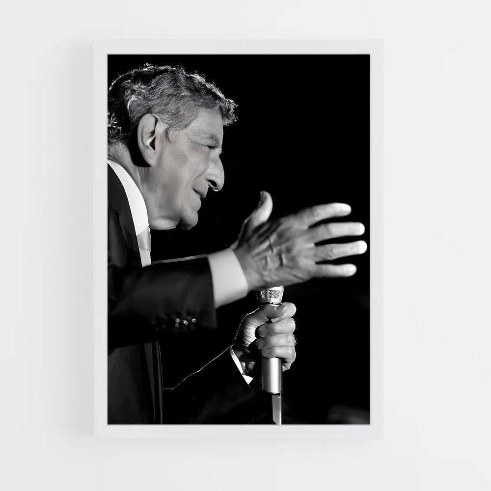 ap-tony bennett-4 cadre Blanc