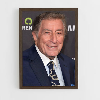ap-tony bennett-5 cadre Bois foncé