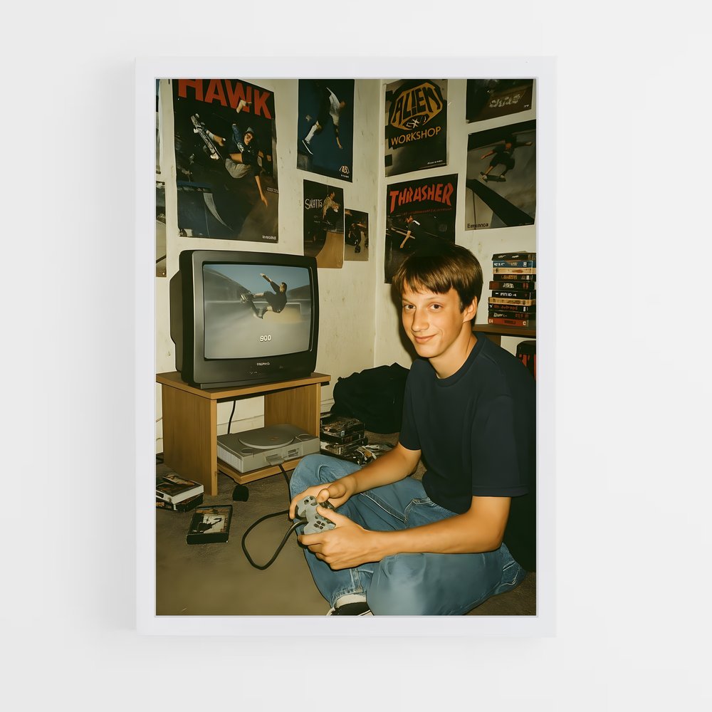 ap-tony hawk-4 cadre Blanc