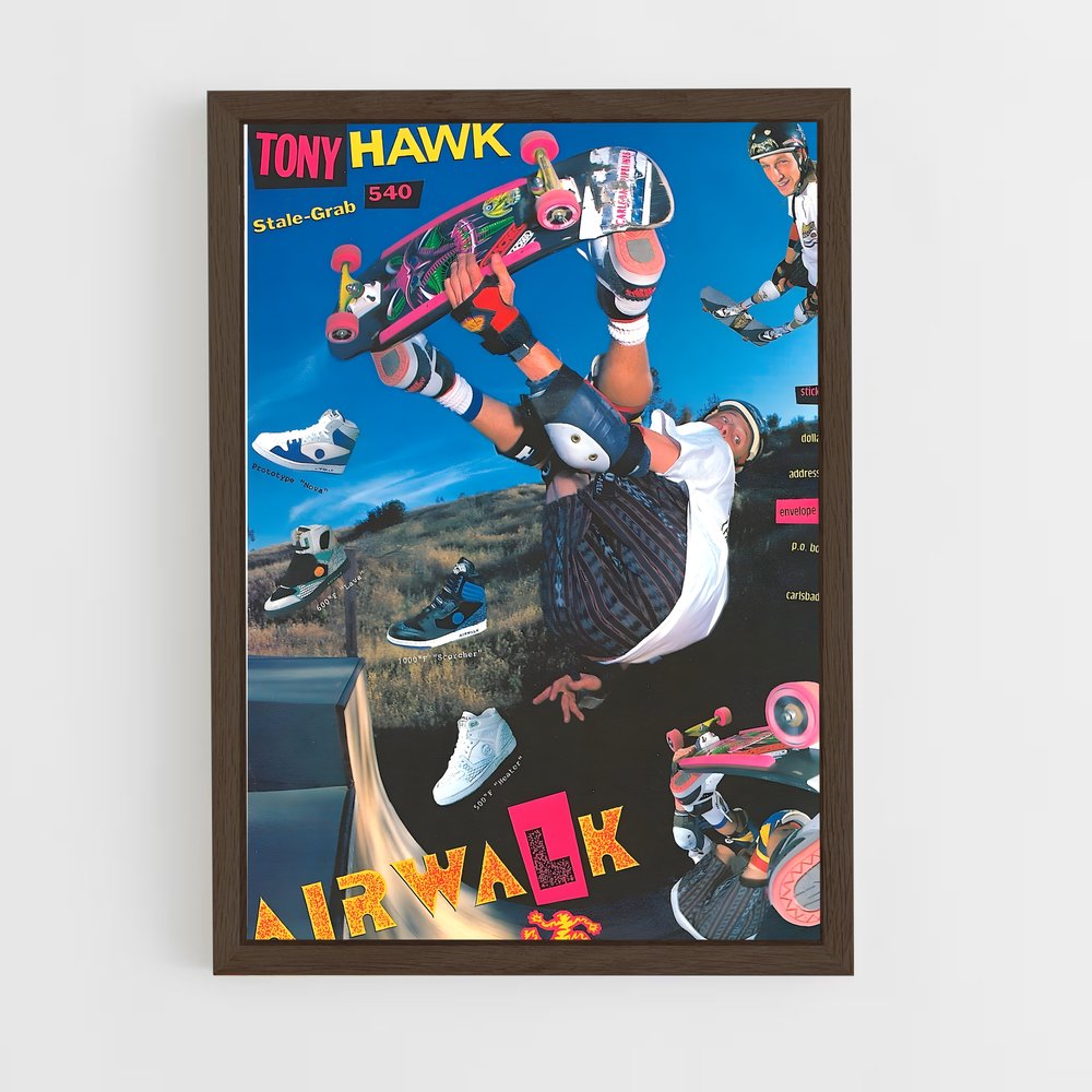 ap-tony hawk-8 cadre Bois foncé