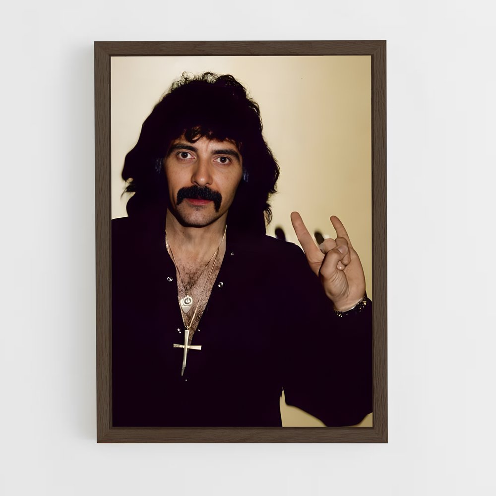 ap-tony iommi-2 cadre Bois foncé