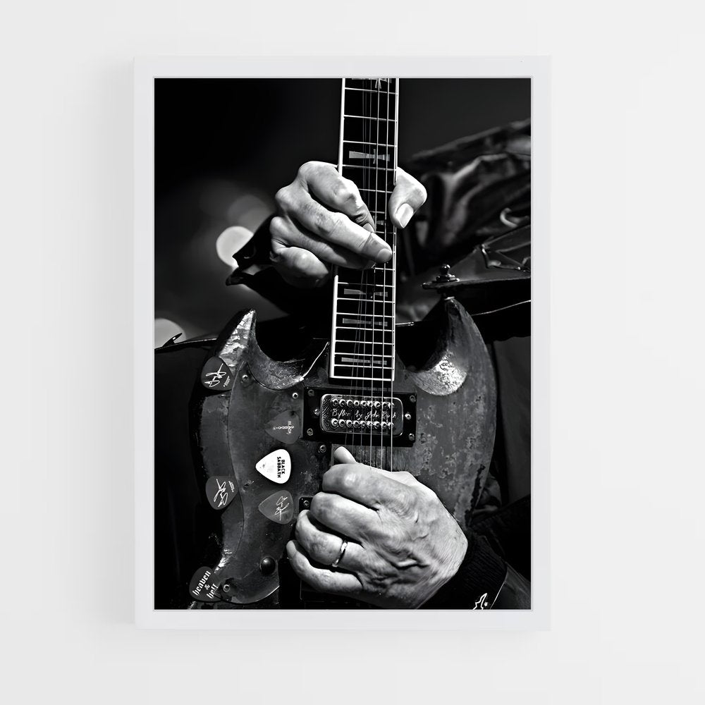 ap-tony iommi-3 cadre Blanc