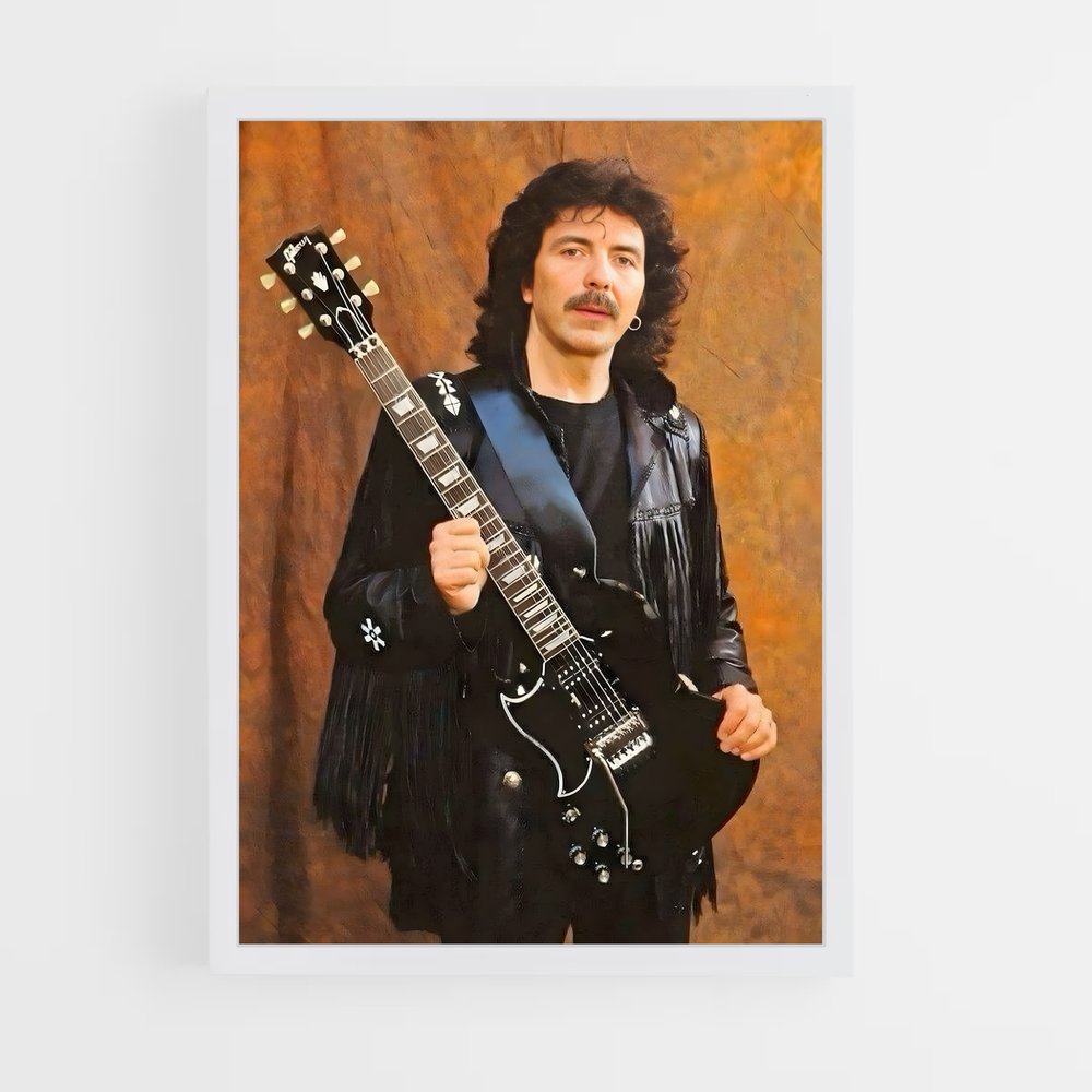 ap-tony iommi-6 cadre Blanc