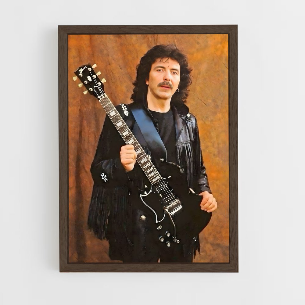 ap-tony iommi-6 cadre Bois foncé