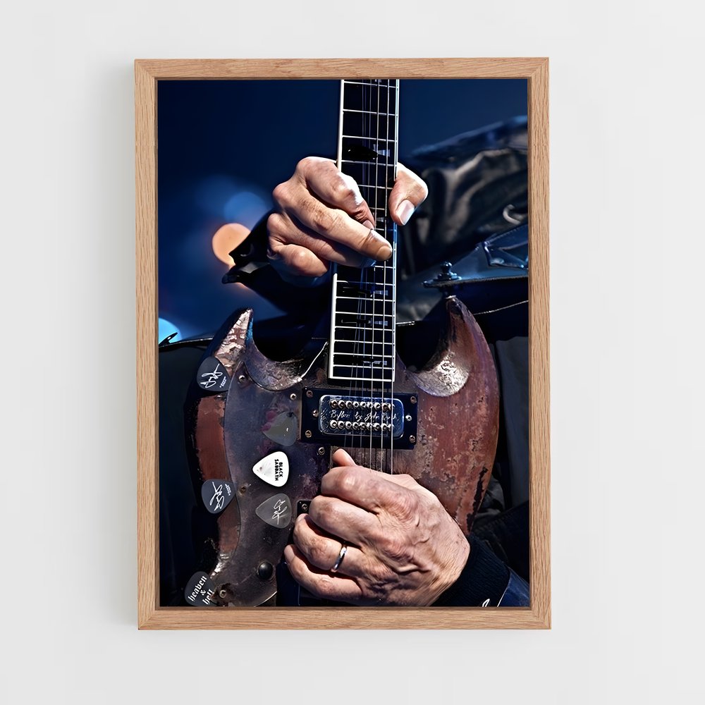 ap-tony iommi-8 cadre Bois clair