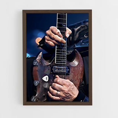 ap-tony iommi-8 cadre Bois foncé