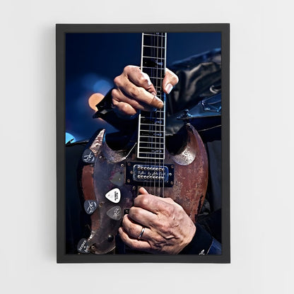 ap-tony iommi-8 cadre Noir