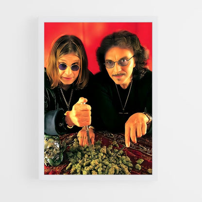 ap-tony iommi-9 cadre Blanc