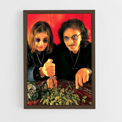 ap-tony iommi-9 cadre Bois foncé