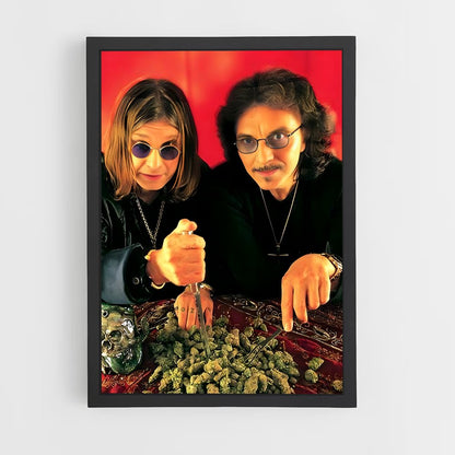 ap-tony iommi-9 cadre Noir