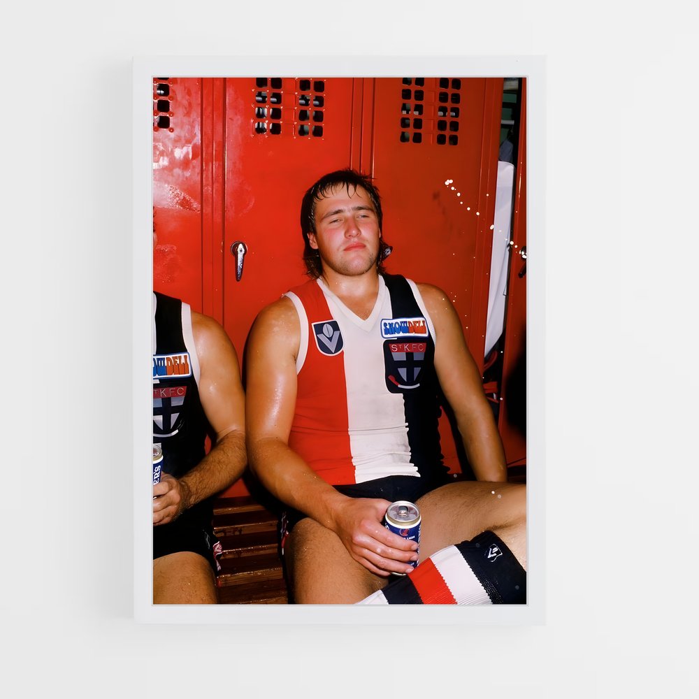 ap-tony lockett-1 cadre Blanc