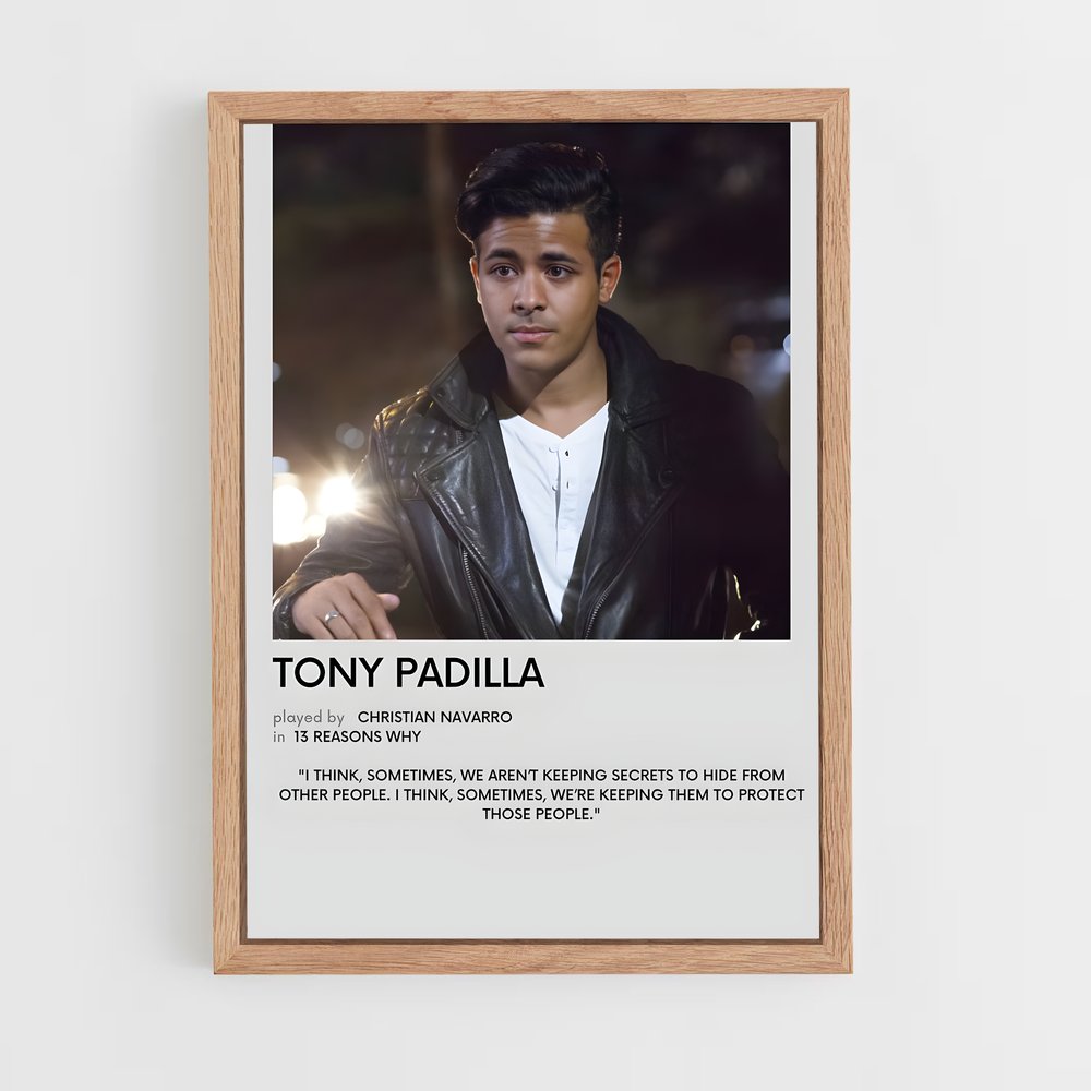 ap-tony padilla-4 cadre Bois clair