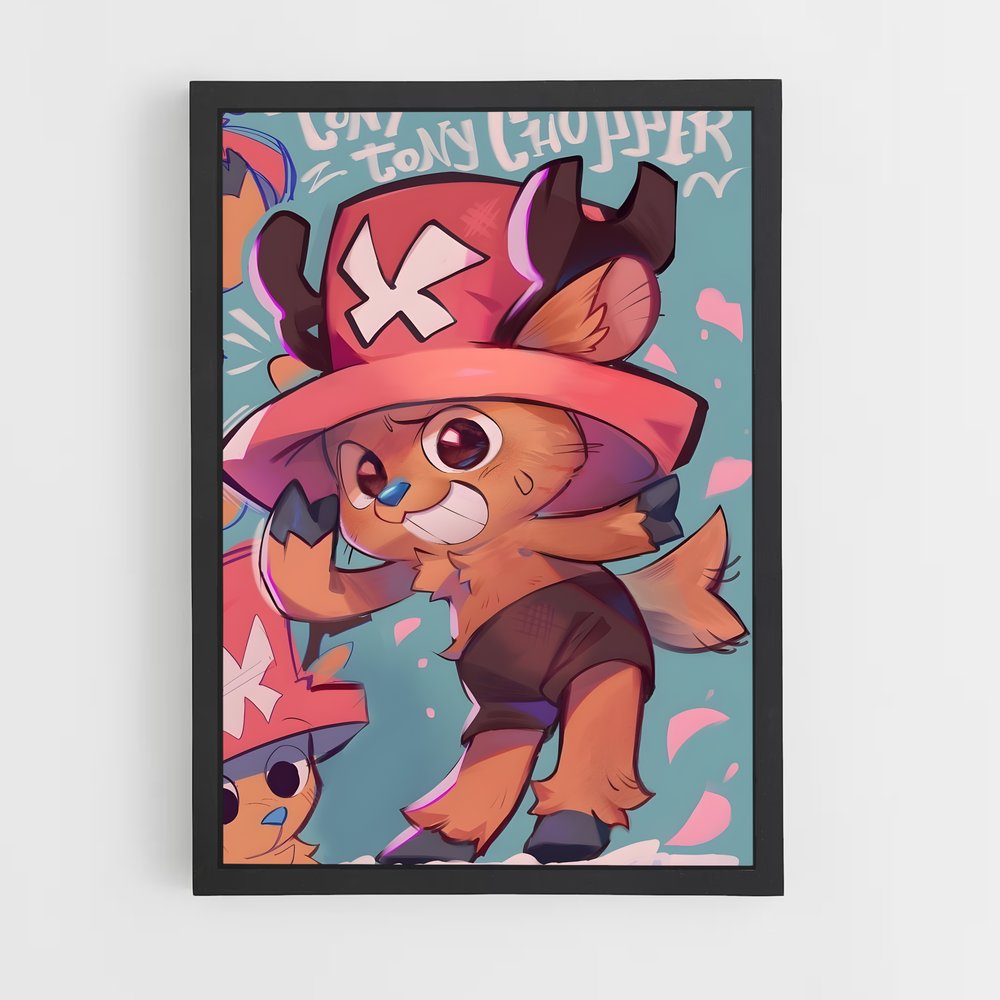 ap-tony tony chopper-1 cadre Noir