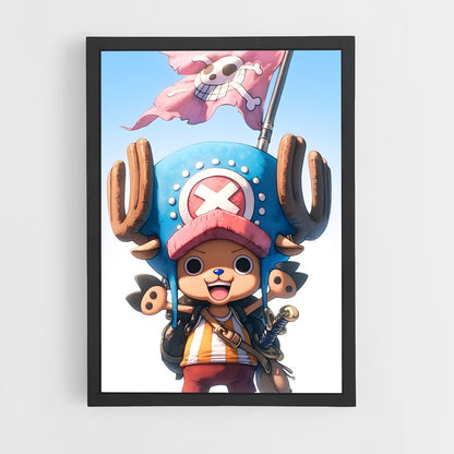 ap-tony tony chopper-2 cadre Noir