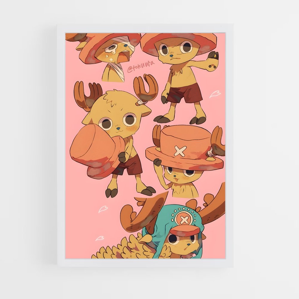 ap-tony tony chopper-3 cadre Blanc