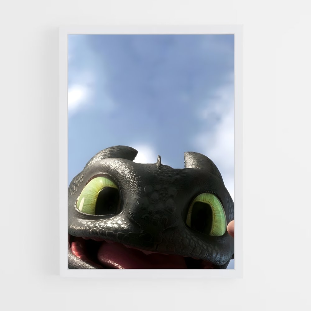 ap-toothless-3 cadre Blanc