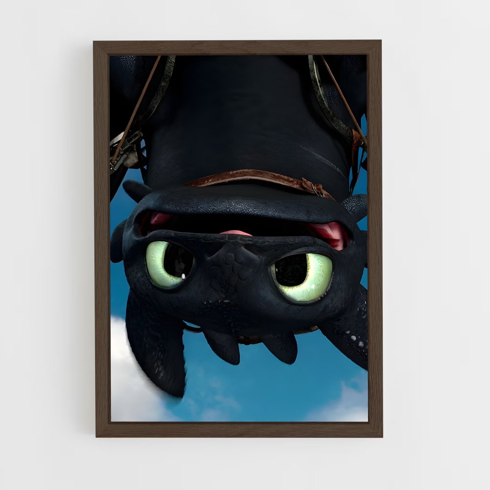 ap-toothless-5 cadre Bois foncé