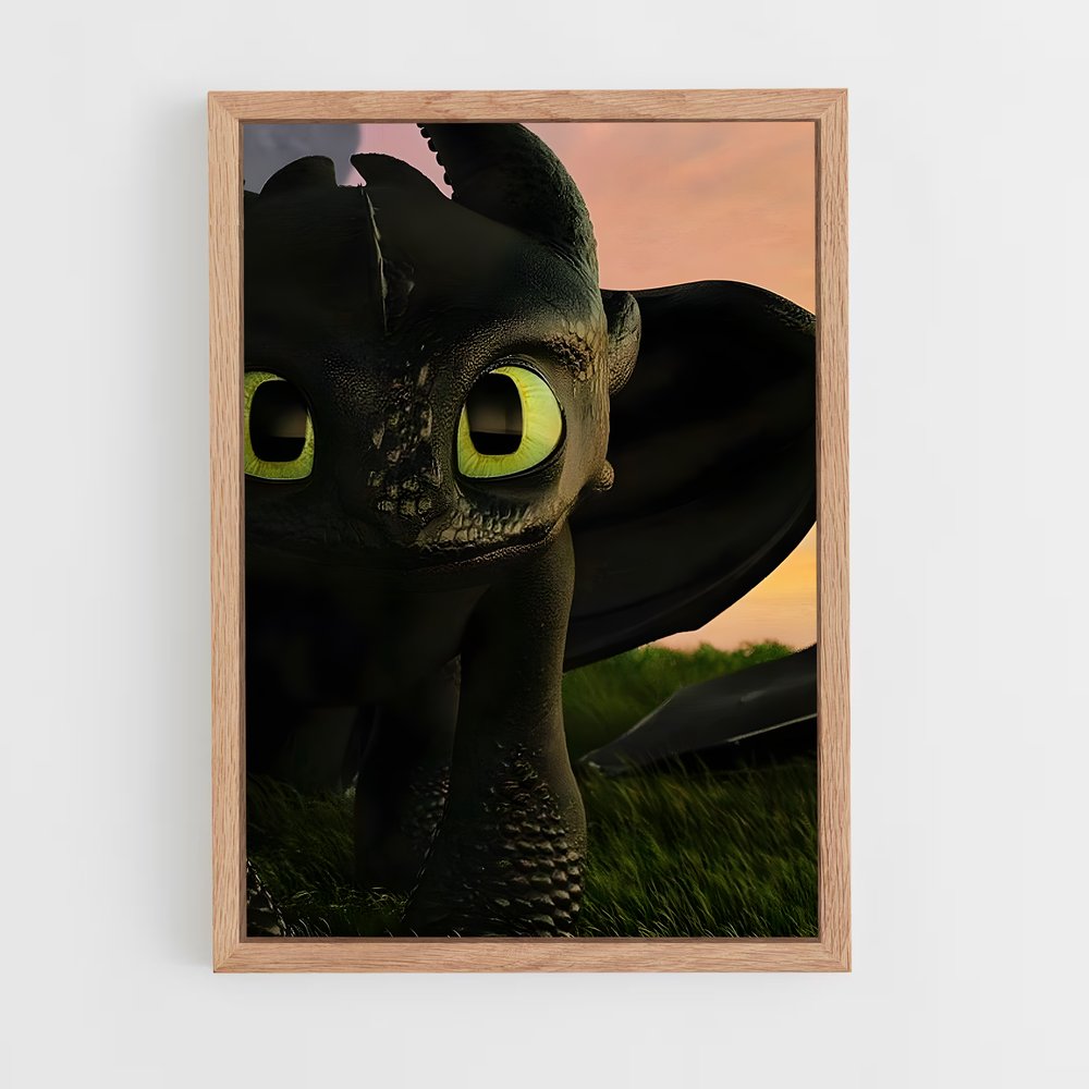 ap-toothless-6 cadre Bois clair