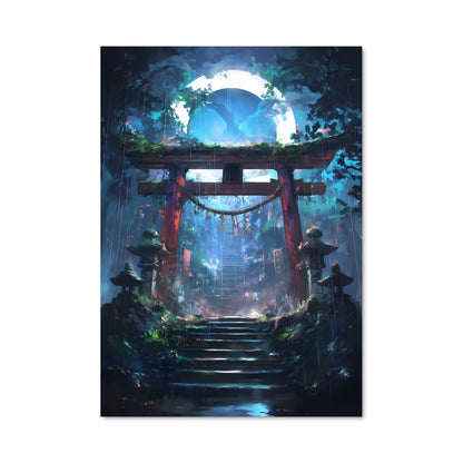 Poster Lune du Torii