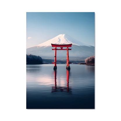 Poster Montagne Mystique