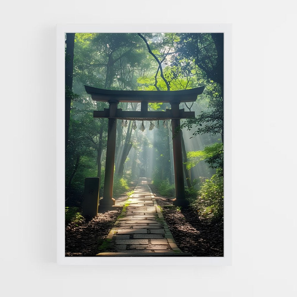 ap-torii gate-1 cadre Blanc