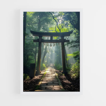 ap-torii gate-1 cadre Blanc