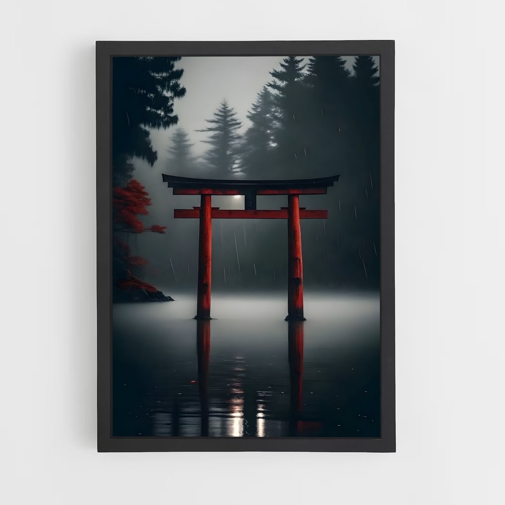ap-torii gate-12 cadre Noir