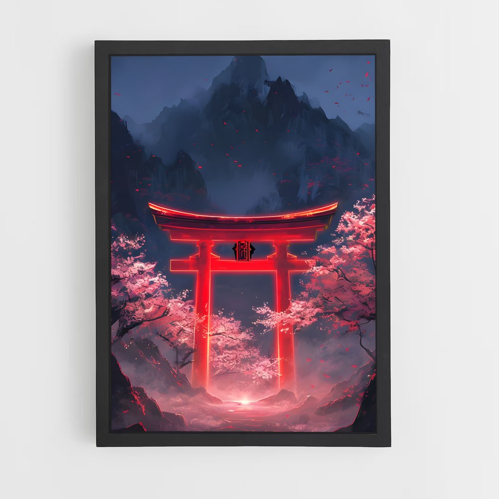 ap-torii gate-13 cadre Noir