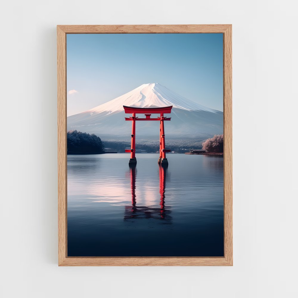 ap-torii gate-2 cadre Bois clair
