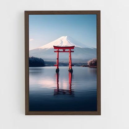 ap-torii gate-2 cadre Bois foncé