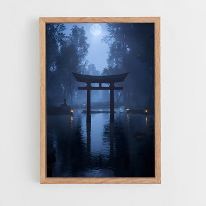 ap-torii gate-5 cadre Bois clair
