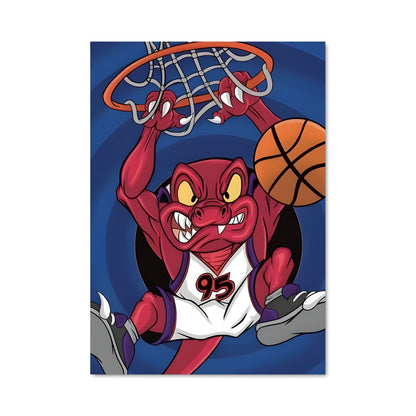 Poster Dunky le Dinosaure