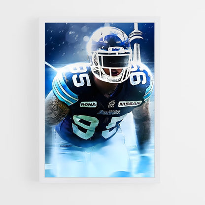 ap-toronto argonauts-4 cadre Blanc