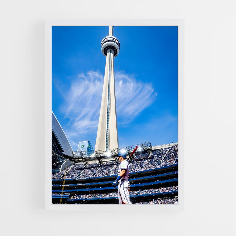 ap-toronto blue jays-9 cadre Blanc