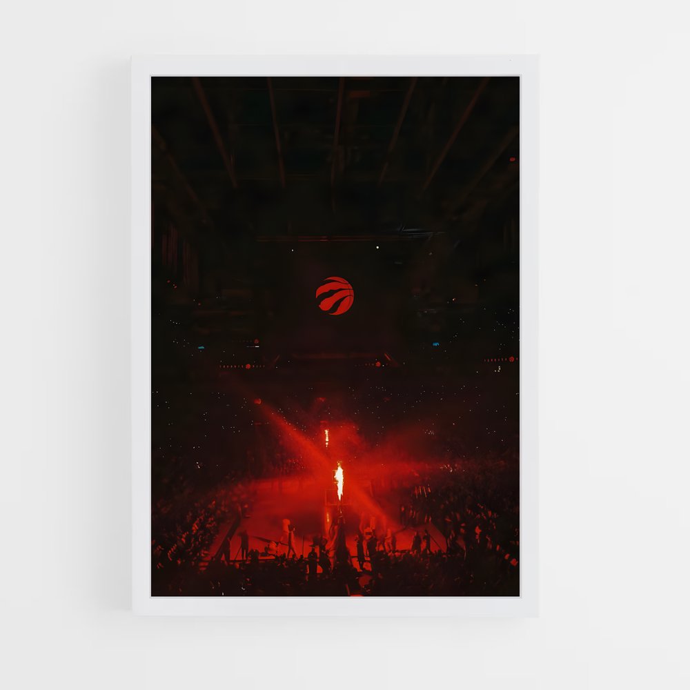 ap-toronto raptors-4 cadre Blanc
