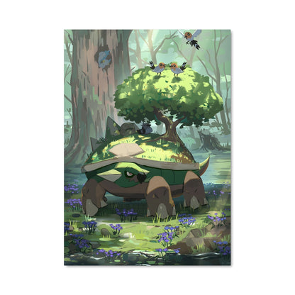 Poster La Tortue Forestière