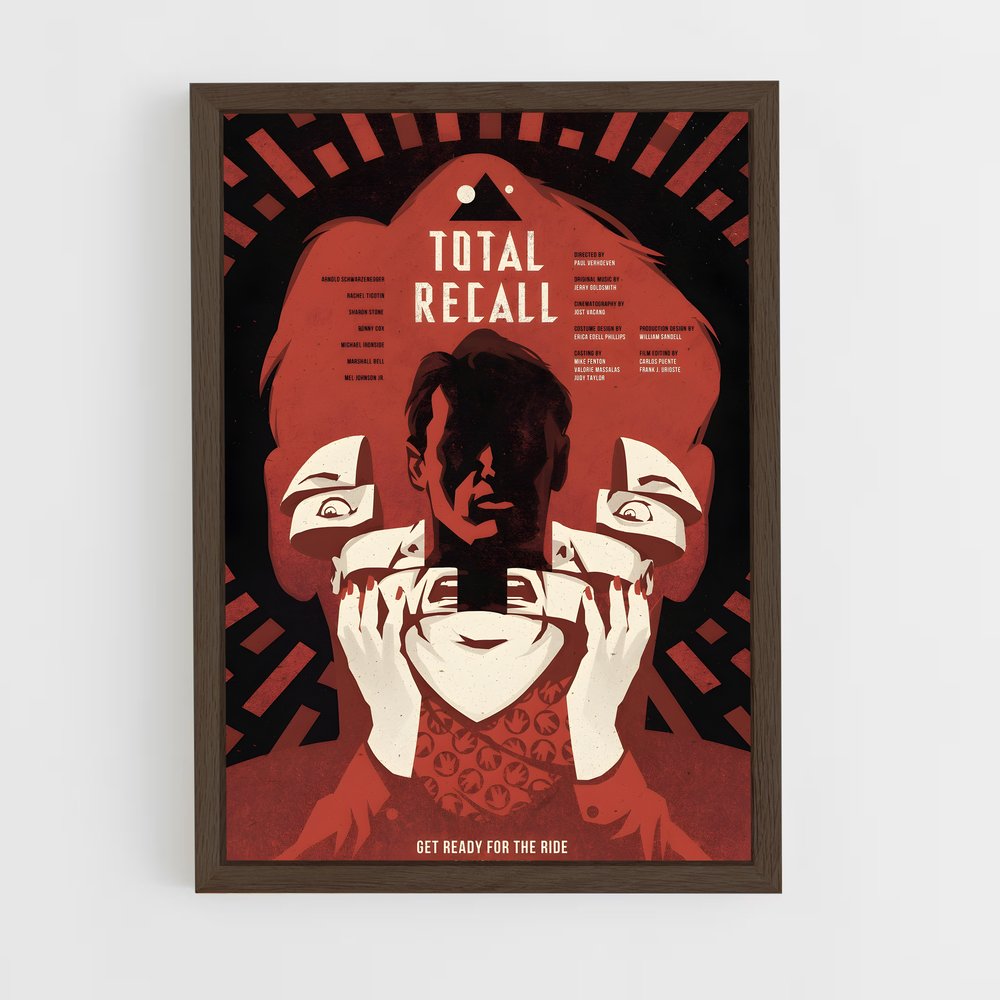ap-total recall-10 cadre Bois foncé