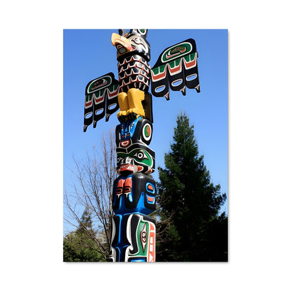 Poster Totem pole 3629