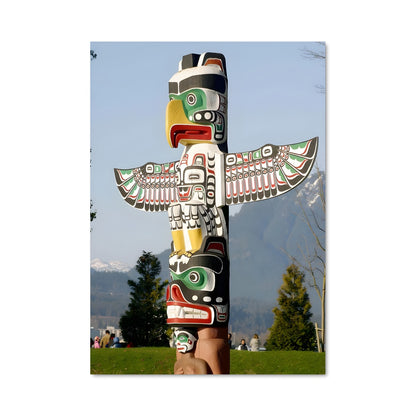 Poster Totem pole 3652