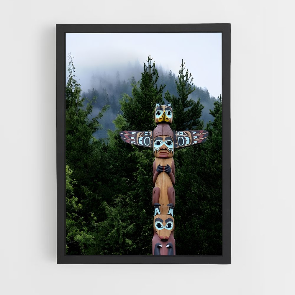 ap-totem pole-1 cadre Noir