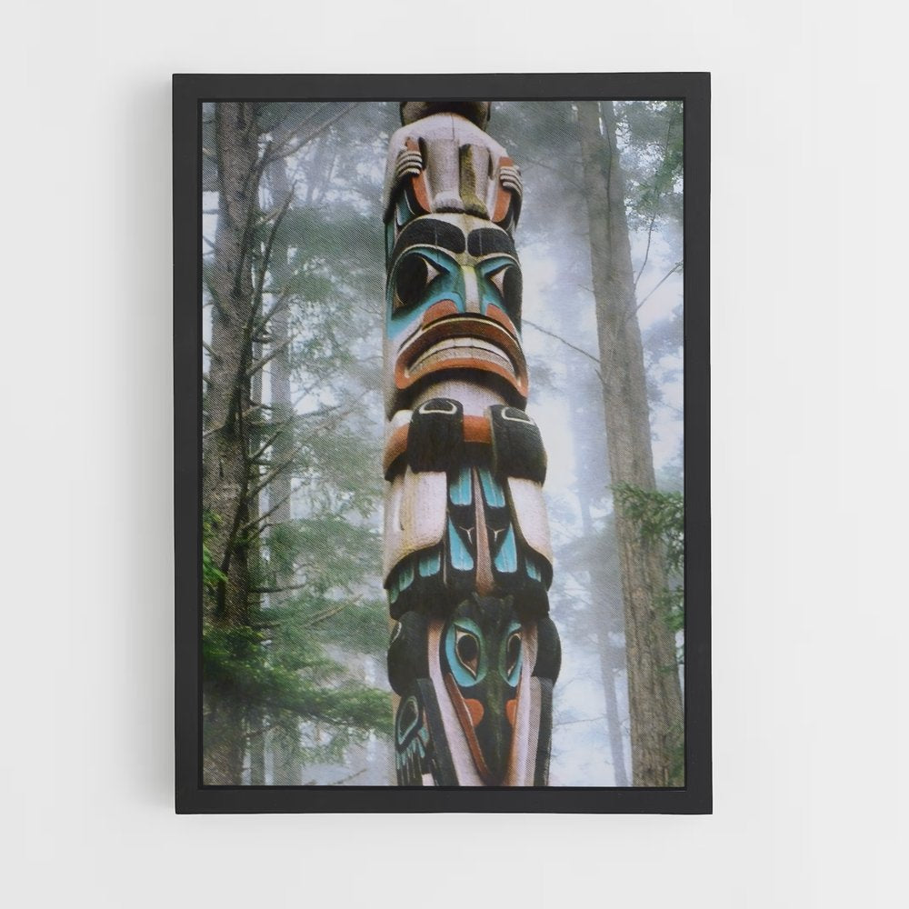 ap-totem pole-5 cadre Noir