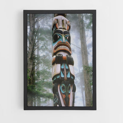 ap-totem pole-5 cadre Noir