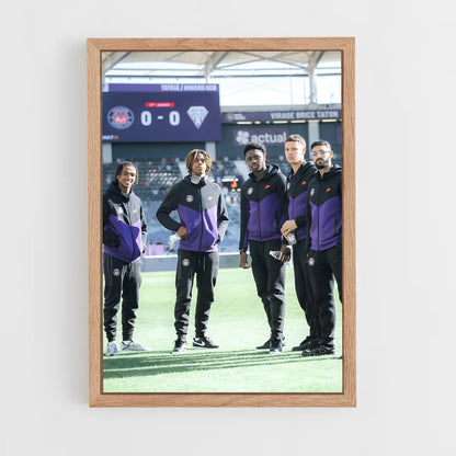ap-toulouse fc-5 cadre Bois clair