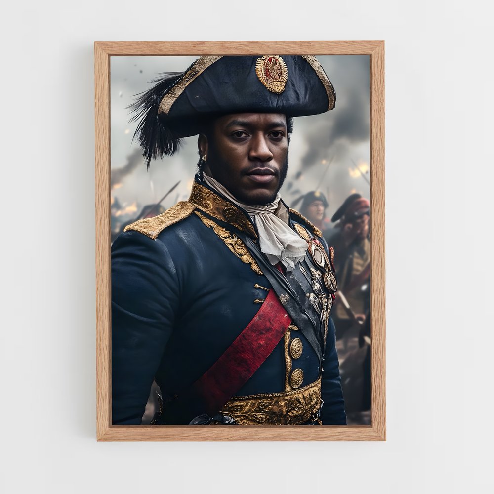 ap-toussaint louverture-2 cadre Bois clair