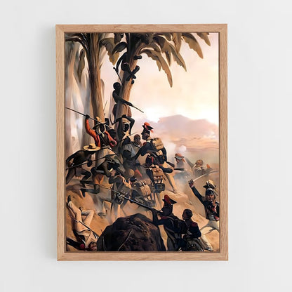 ap-toussaint louverture-5 cadre Bois clair