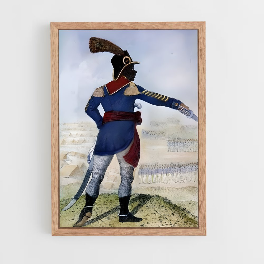 ap-toussaint louverture-7 cadre Bois clair