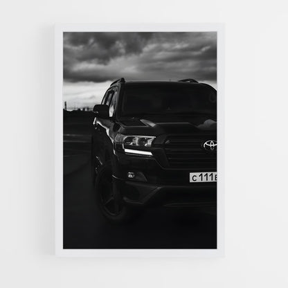 ap-toyota land cruiser-1 cadre Blanc